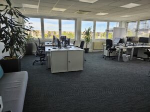 Blick in die Büroräume